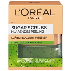LOreal (Лореаль) Paris Sugar Scrub Klarendes Peeling Gesichtspeeling Reinigung, 50 мл