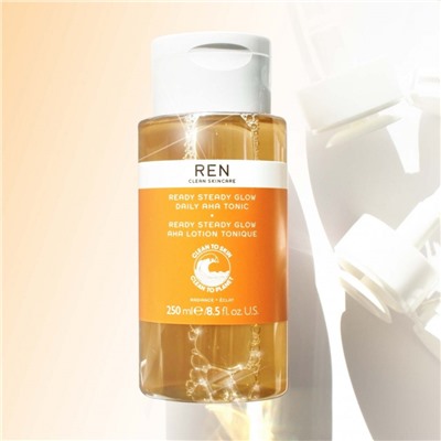 Ren Clean Skincare Radiance Ready Steady Glow Aha Daily Tonic  Radiance Ready Steady Glow Aha Ежедневный Тоник