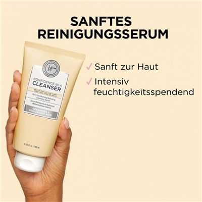 IT Cosmetics Confidence in a Cleanser Reinigungsserum  Уверенность в очищающей сыворотке Cleanser