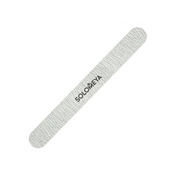 Solomeya. Профессиональная пилка для натуральных и искусственных ногтей закругленная Серебро 100-180