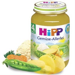 HiPP (Хипп) Gemuse-Allerlei 190 г