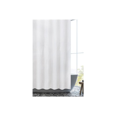 Штора для ванной комнаты MICASA Stripes Полиэстер, 200x200 см