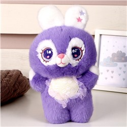 Мягкая игрушка «Заяц», 27 см, цвет фиолетовый