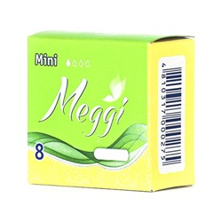 Meggi. Гигиенические тампоны Mini 8 шт