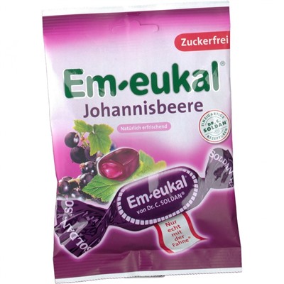 Em-eukal (Ем-еукал) Johannisbeere gefullt zuckerfrei 75 г