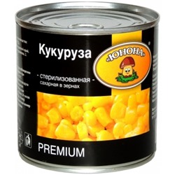 Кукуруза Юнона Ключ 340 гр ж/б