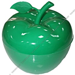 Ваза-салатник "Яблоко" 2,3л (d22см) зеленый (44)
