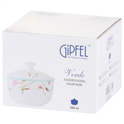 Сахарница Gipfel Verde 40730 260 мл