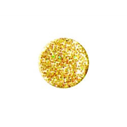 Severina. Блестки для украшения ногтей 3D Glitters №04 Золото крупные.