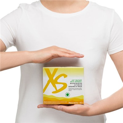 XS™ Магний в стиках. Вкус лимона, 30 х 1,5 г.