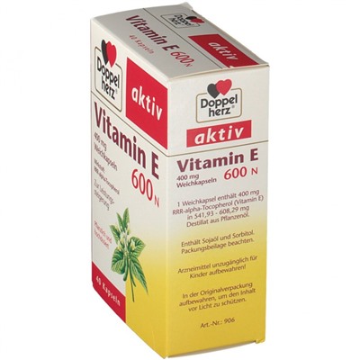 Doppelherz (Доппельхерц) aktiv Vitamin E 600 N 40 шт