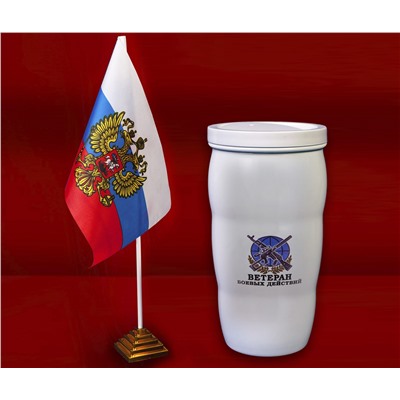 Чашка-термос как у Путина «Ветеран боевых действий» – бестселлер, за которым гоняются во всем мире №9