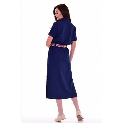 *Платье женское Ф-1-65г (темно-синий)