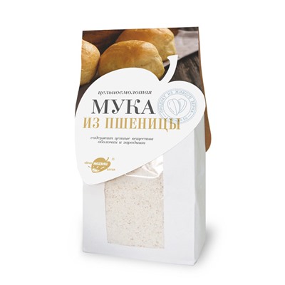 Мука из пшеницы цельносмолотая (Образ Жизни), 500 г