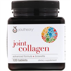 Youtheory, Joint Collagen, Advanced Formula + Boswellia, 120 Tablets