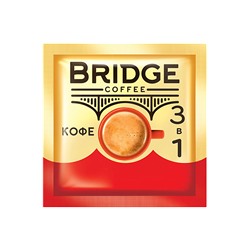 «Bridge Coffee», напиток кофейный 3 в 1, 20 г