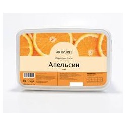 Пюре ARTPUREE Апельсин замороженное без сахара 1кг