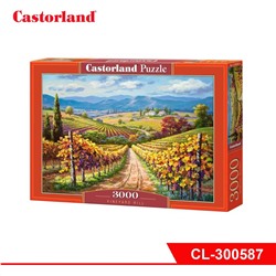 Пазлы C-300587 Виноградный холм, 3000 деталей Castor Land