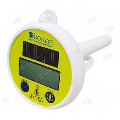 Термометр для измерения температуры воды в бассейне, цифровой на солн. батареях Kokido
