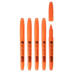 Текстовыделитель оранжевый 1,0-4,0мм скошенный