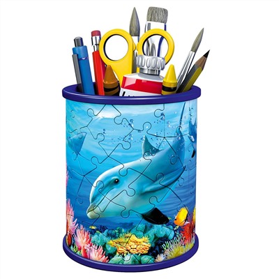 3D Пазл Ravensburger «Подставка для карандашей и ручек» - Подводный мир, 54 эл. 11176