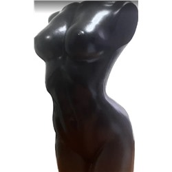 Кашпо декоративное Ева черный 1л h-23см Тамбовская керамика