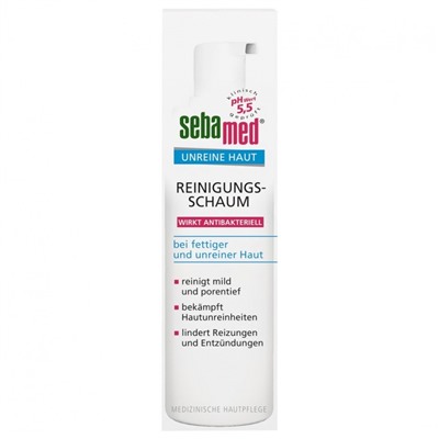 sebamed Unreine Haut Reinigungs-Schaum  Пенка для очищения загрязненной кожи