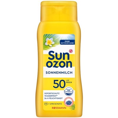 Sunozon classic Sonnenmilch LSF 50 Солнцезащитное молочко LSF 50, 200 мл