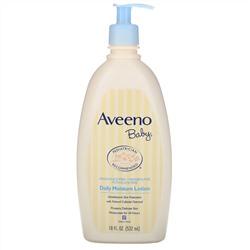 Aveeno, Для детей, ежедневный увлажняющий лосьон, без запаха, 18 жидких унций  (532 мл)