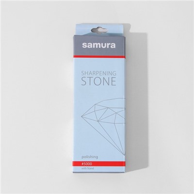 Камень точильный Samura, водный, однослойный, зернистость 5000