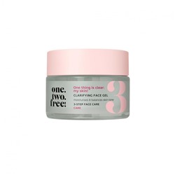 one.two.free! Clarifying Face Gel  Осветляющий гель для лица