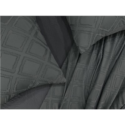 Постельное белье из Полисатина Жаккард ПСЖ-002 темно-серый