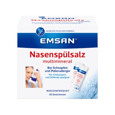 Emsan Nasenspulsalz 30x2,5g Beutel, 30 шт.