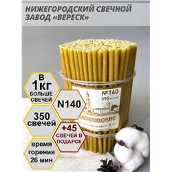 Дивеевские восковые свечи пачка 1 кг № 140