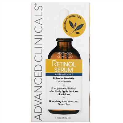 Advanced Clinicals, Retinol Serum, 1.75 fl oz (52 ml)