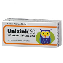 Unizink (Уницинк) 50 Tabletten 20 шт