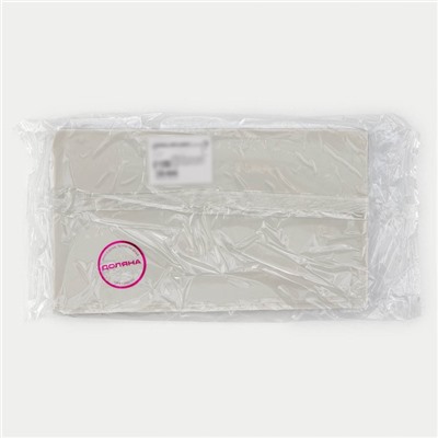 Силиконовый молд Доляна «Вязание», 19,7×11,5×1,3 см, цвет серый