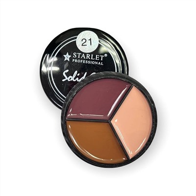 Твёрдый гель лак Starlet Solid Gel 3 color Starlet Professional 5мл №21