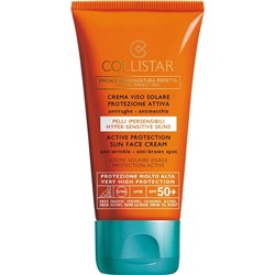 Collistar (Коллистар) Sun Protection Active Protection Sun Face Cream Крем SPF 50+, 50 мл