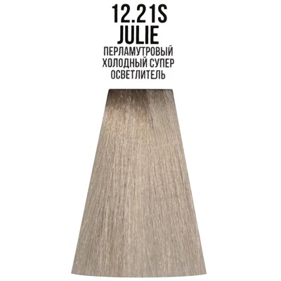 Cтойкая крем-краска с кератином Supercolor Color Cream, 12.21S Перламутровый холодный супер-осветлитель, 60 мл