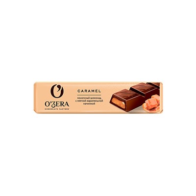 «O'Zera», шоколадный батончик Milk Caramel, 50 г