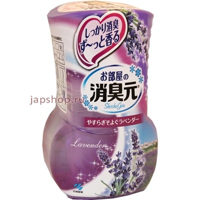 Oheyano Shoshugen Жидкий дезодорант для комнаты с ароматом лаванды, 400 мл.(4987072068922)