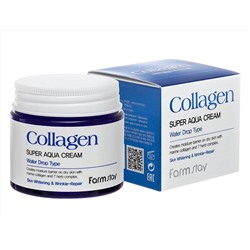 Крем для лица с коллагеном Collagen Super Aqua Cream, FarmStay