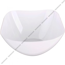 Салатник квадр,белый 0,5л (12х12 h6,5см) Рондо (70