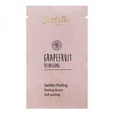 Farfalla Grapefruit Peeling im Sachet 7ml  Грейпфрутовый пилинг в саше 7мл