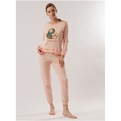 Женская пижама (ДЛ.рукав+брюки) 2222TCC