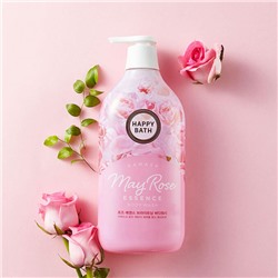 Гель для душа с экстрактом розы Amore Pacific Happy Bath Essence Body Wash May Rose