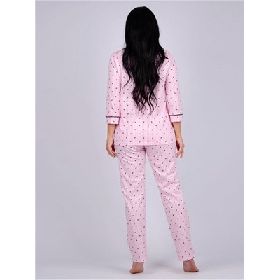 Пижама, домашний костюм ДК-515-розовая