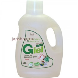 Giel Super Power Гель для стирки концентрированный для чувствительной кожи с ароматом розы, канистра, 3 л(8809361310689)