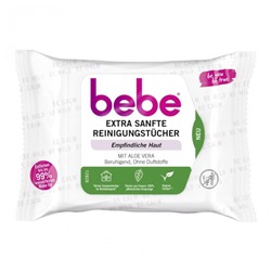 bebe Reinigungstucher quot;Extra Sanftquot;  Чистящие салфетки "Особая мягкость"